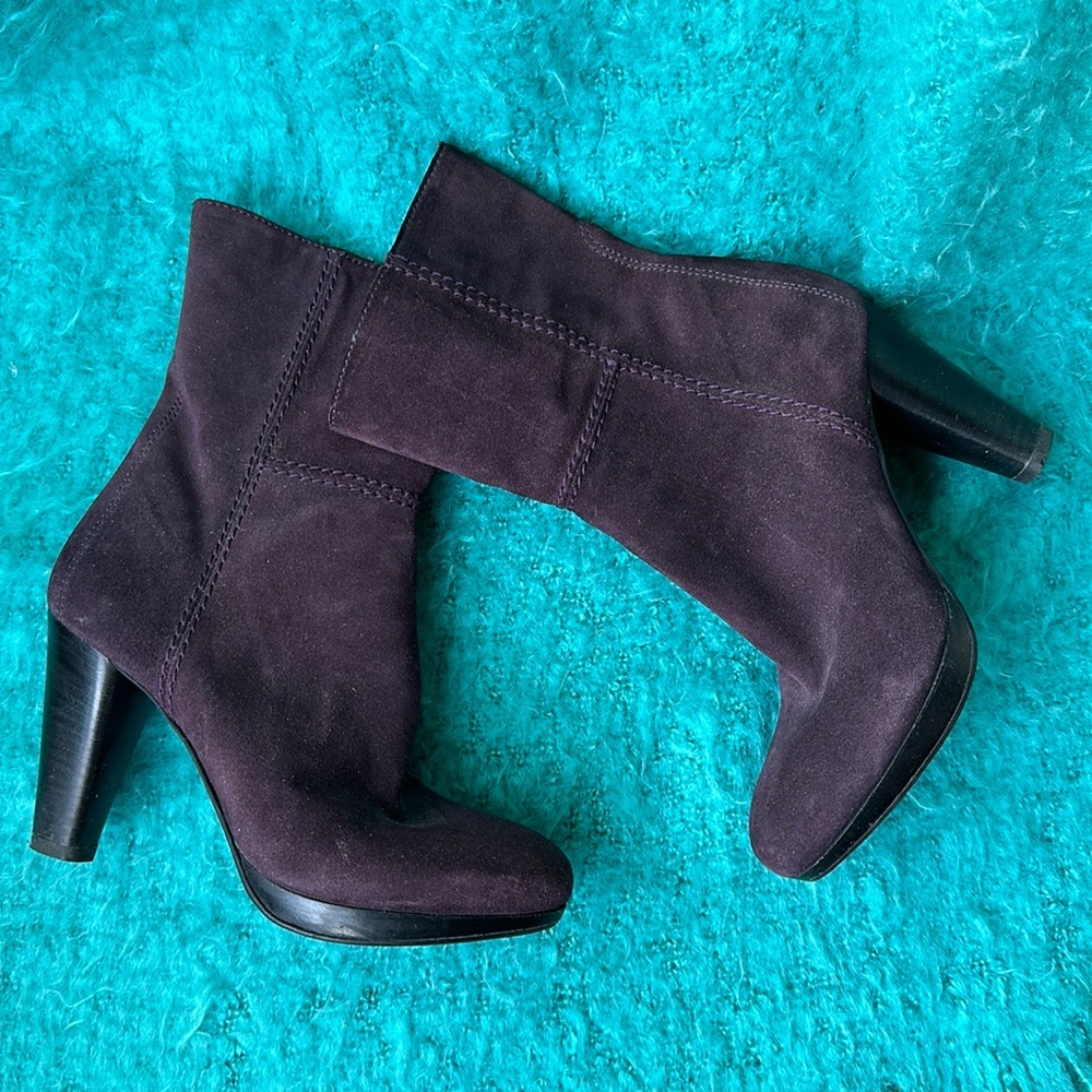 Alberto Fermani chunky heel boots 6